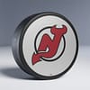 Official Pro Merch New Jersey Devils Hockey Puck made by Viceroy - Image 4