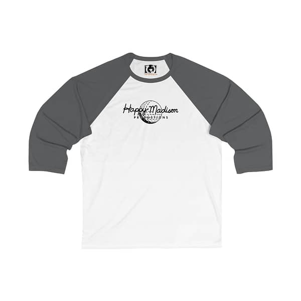 Happy Madison Unisex 3/4 Sleeve Baseball Tee