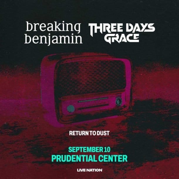 Breaking Benjamin & Three Days Grace with Return to Dust