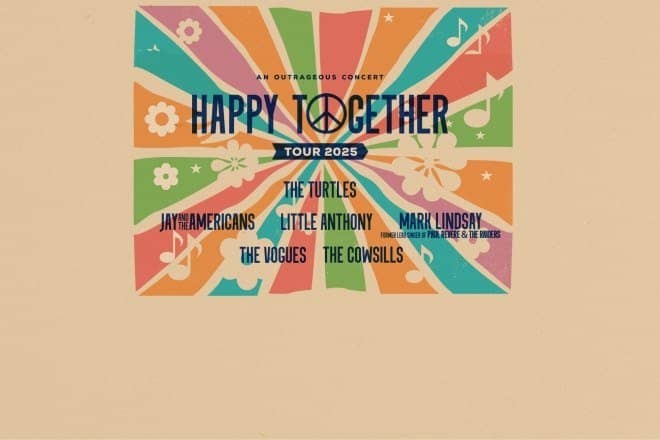 Happy Togther Tour: The Turtles, Jay & The Americans, Little Anthony, Mark Lindsay, The Vogues and The Cowsills